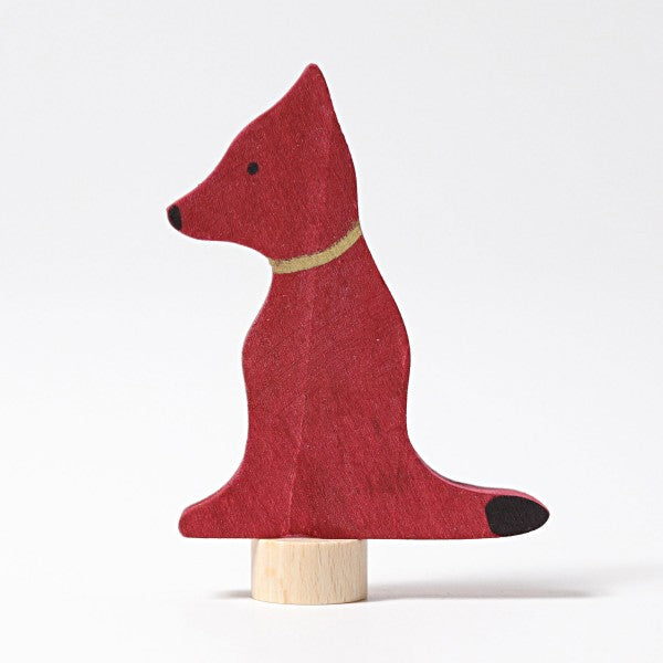 Figurine en bois Chien Grimm's