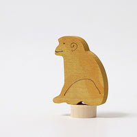 Figurine en bois Singe assis Grimm's