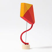 Figurine en bois Cerf-Volant Rouge GRIMM's
