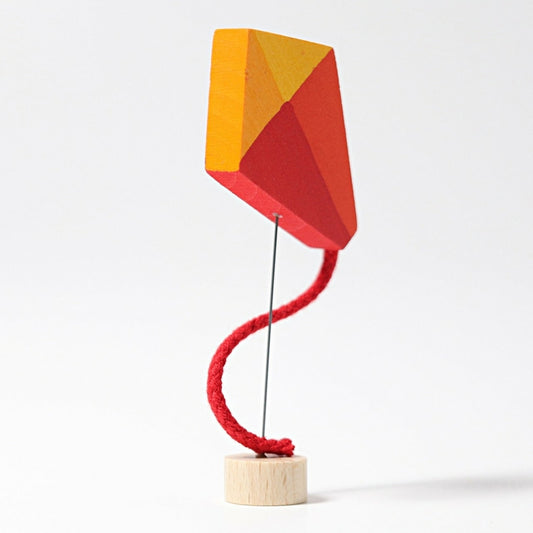 Figurine en bois Cerf-Volant Rouge GRIMM's
