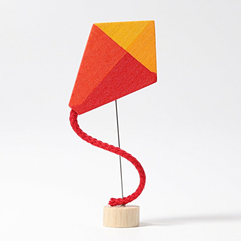 Figurine en bois Cerf-Volant Rouge GRIMM's