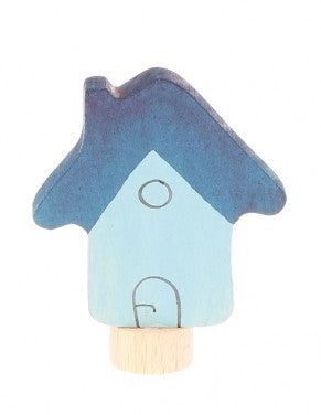 Figurine en bois Maison bleue GRIMM's