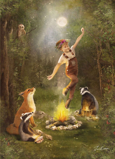 Carte postale Firejump