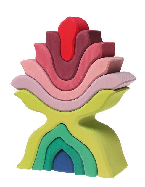 Fleur en bois GRIMMS