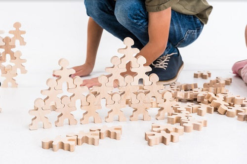 Flockmen, jeu en bois - lot de 100