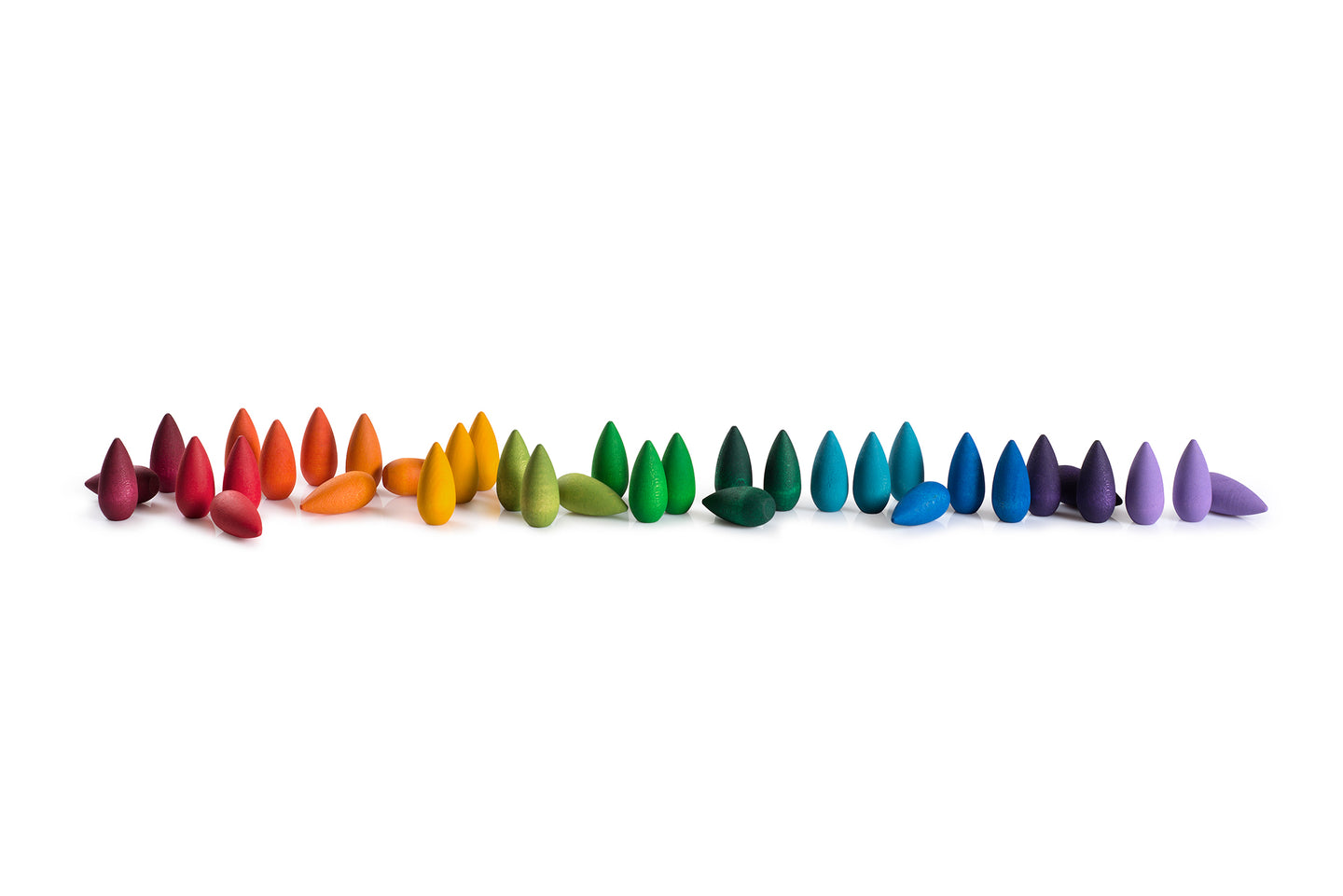 Flocons de neige Arc-en-ciel - Lot de 36 Grapat