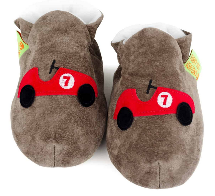 Funky Feet Chaussons souples Racing Car