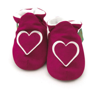 FunkyFeet Chaussons Hot Pink Heart