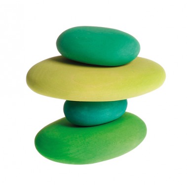 Lot de 4 Galets de mousse en bois GRIMM's