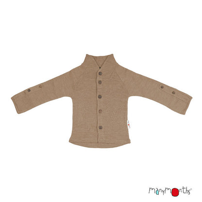 MANYMONTHS Gilet en laine col boutonné - Coloris 2023
