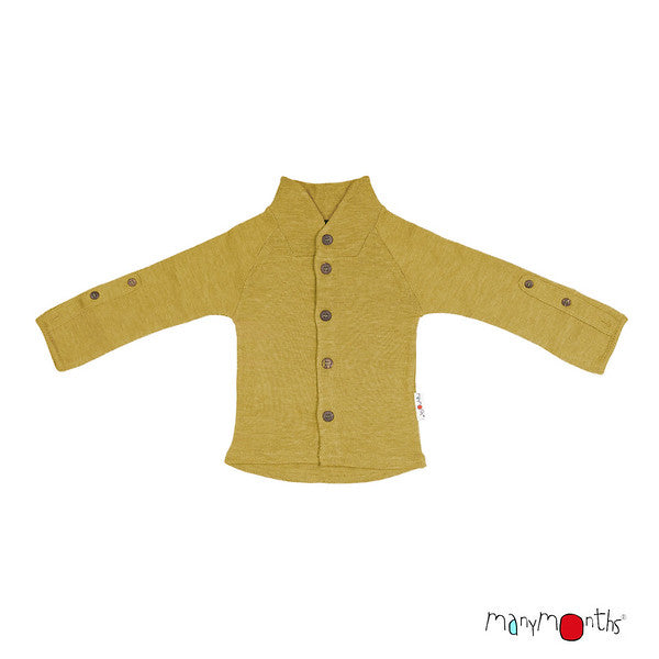 MANYMONTHS Gilet en laine col boutonné - Coloris 2023