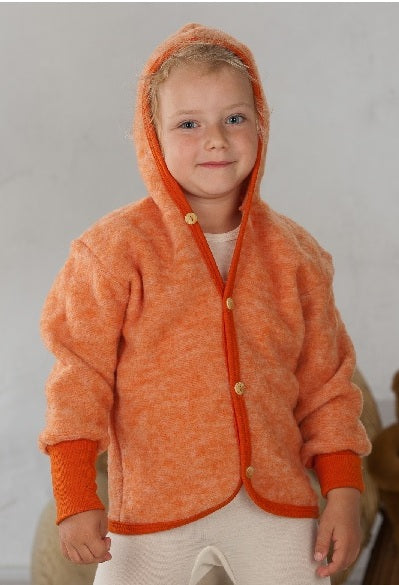 Cosilana gilet avec capuche Orange