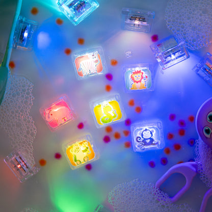 Glo Pals Cubes lumineux Zoo - Lot de 6