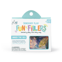 Glo Pals Fun Fillers pour bouteille et jeu sensoriel - Océan