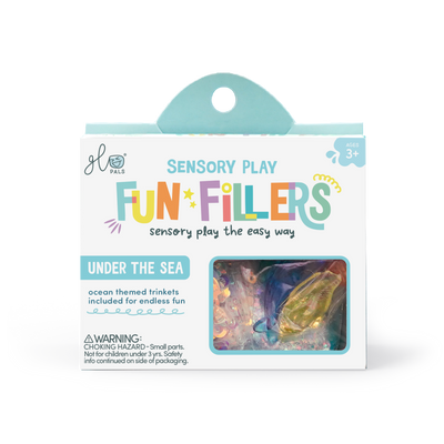 Glo Pals Fun Fillers pour bouteille et jeu sensoriel - Océan