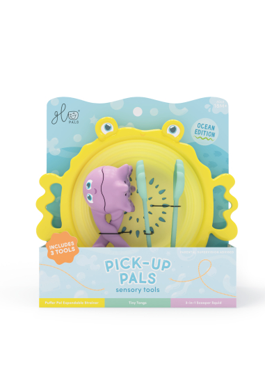 Glo Pals Lot de pinces et tamis pour jeu sensoriel