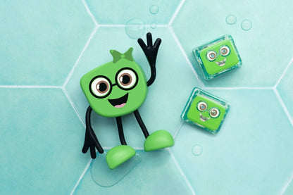 Glo Pals Personnage Pippa Vert + 2 cubes lumineux