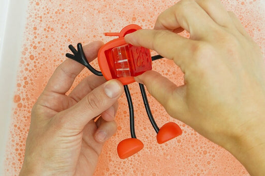 Glo Pals Personnage Sammy Rouge + 2 cubes lumineux