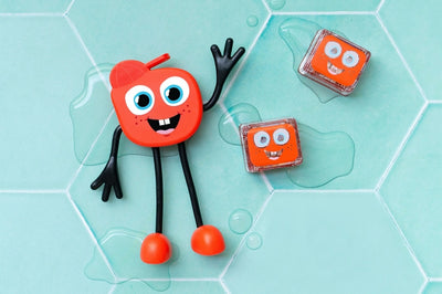 Glo Pals Personnage Sammy Rouge + 2 cubes lumineux