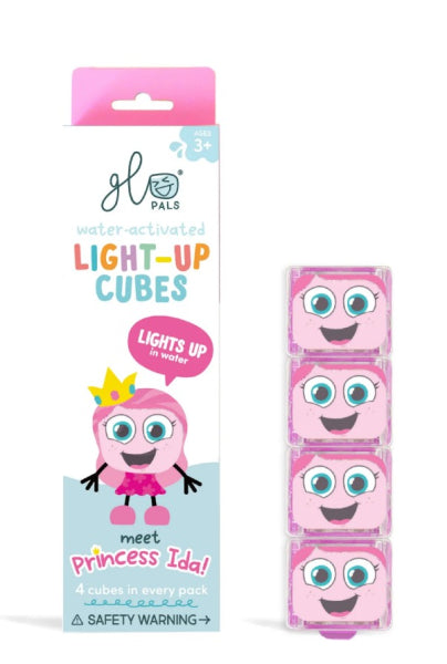 Glo Pals Cubes lumineux Ida Rose - Lot de 4