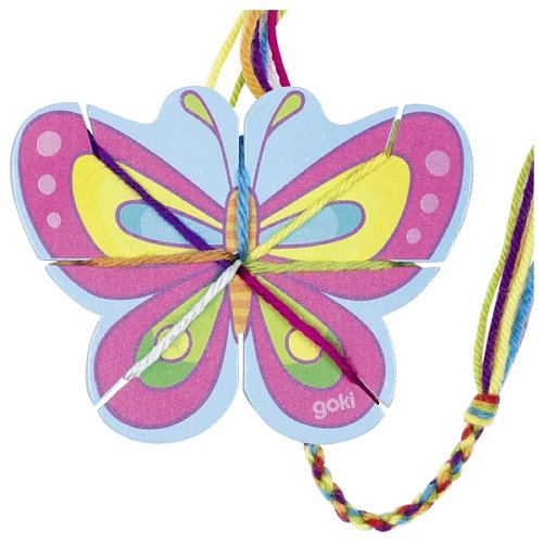 Goki Fleur et papillon à tricoter - à l'unité