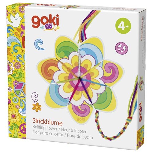 Goki Fleur et papillon à tricoter - à l'unité