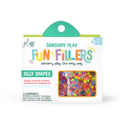 Glo Pals Fun Fillers pour bouteille et jeu sensoriel - Formes