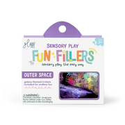Glo Pals Fun Fillers pour bouteille et jeu sensoriel - Espace