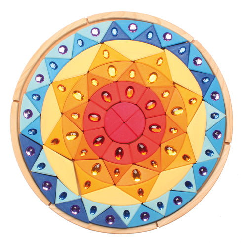 Grand mandala soleil brillant GRIMM's