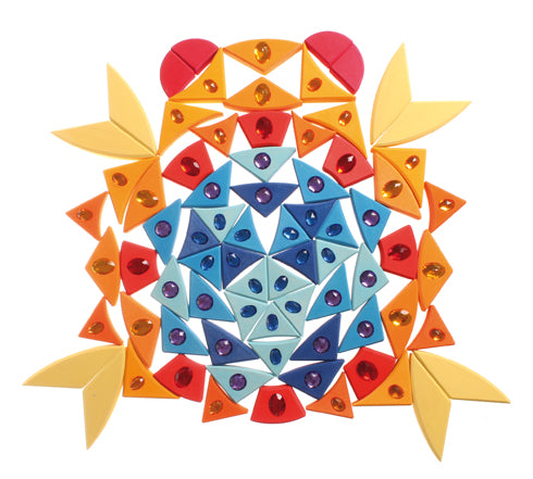 Grand mandala soleil brillant GRIMM's