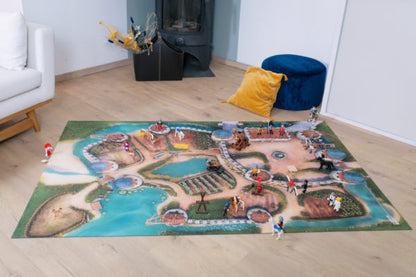 Grand Tapis Carpeto Cité Médiévale 120 x 180 cm