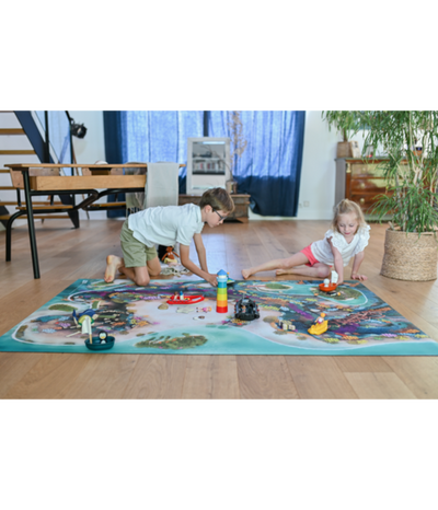 Grand Tapis Carpeto Récif Corallien 120 x 180 cm
