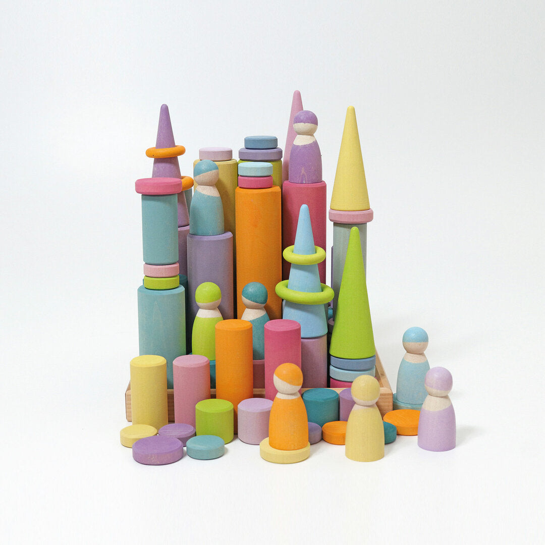 Grands cylindres pastel - Grimm's