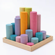 Grands cylindres pastel - Grimm's