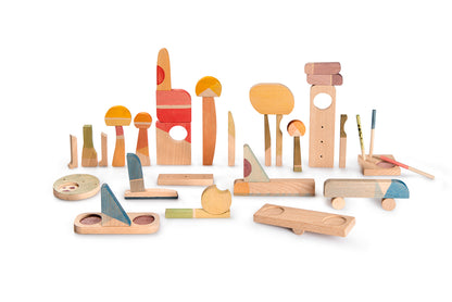 GRAPAT Happy Place - Lot de 40 pièces