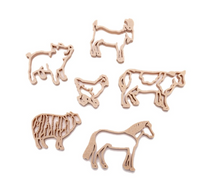 Grennn Emporte-pièces Animaux de la Ferme - Jeux sensoriels