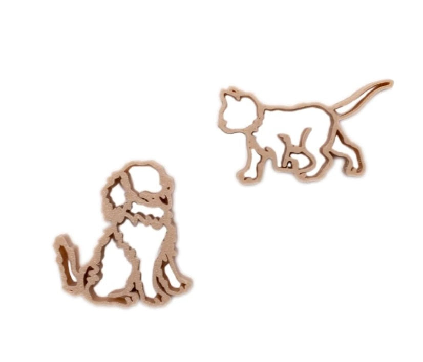 Grennn Emporte pièce Chat et chien - Jeux sensoriels