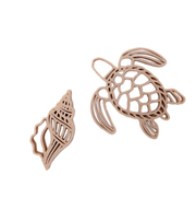 Grennn Emporte pièce Tortue et coquillage - Jeux sensoriels