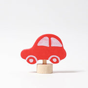 Grimm's Figurine en bois Voiture rouge