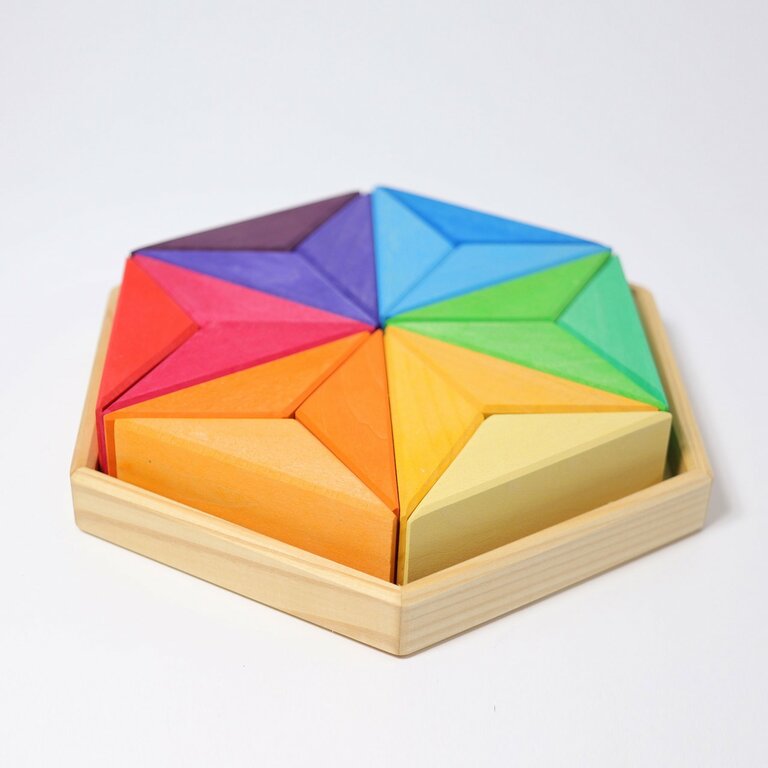 Grimm's Grand puzzle Etoile - Couleurs complémentaires
