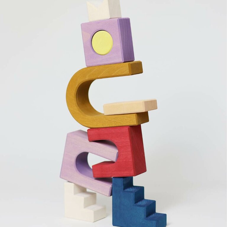 Grimm's Tiny Art Collection Set de Construction Panorama