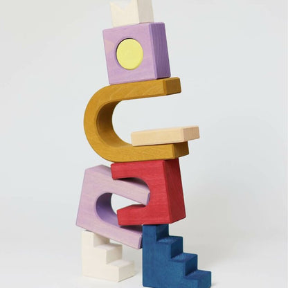 Grimm's Tiny Art Collection Set de Construction Panorama