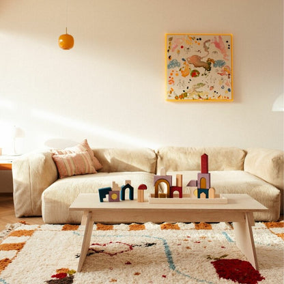 Grimm's Tiny Art Collection Set de Construction Panorama