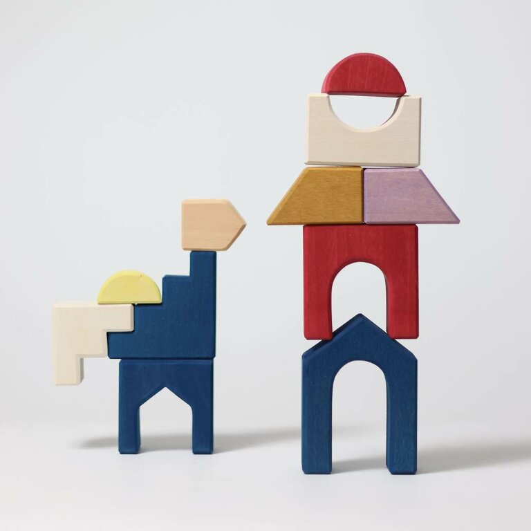 Grimm's Tiny Art Collection Set de Construction Panorama
