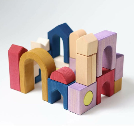 Grimm's Tiny Art Collection Set de Construction Panorama