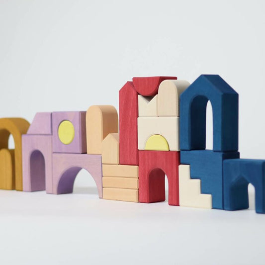 Grimm's Tiny Art Collection Set de Construction Panorama