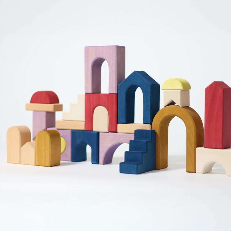Grimm's Tiny Art Collection Set de Construction Panorama