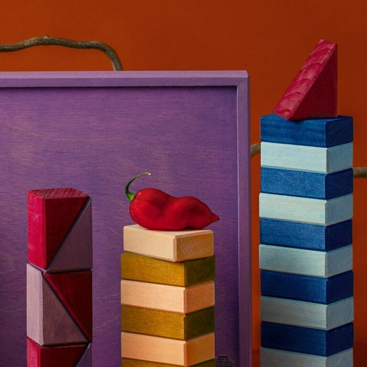 Grimm's Tiny Art Collection Set de Construction Rhythm