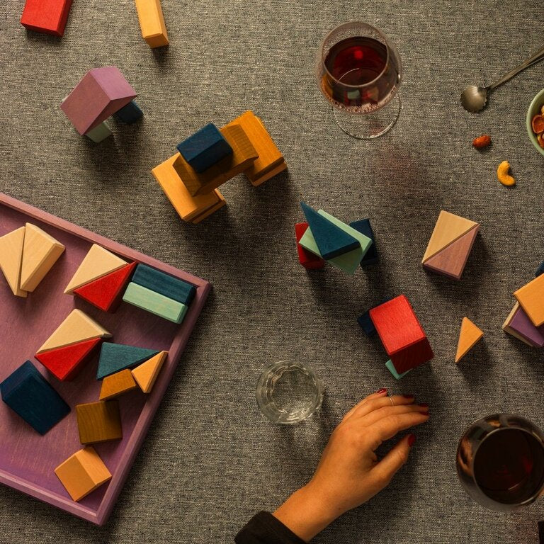 Grimm's Tiny Art Collection Set de Construction Rhythm
