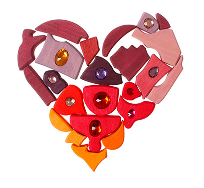Puzzle et construction Moyen-Orient avec Pierres brillantes